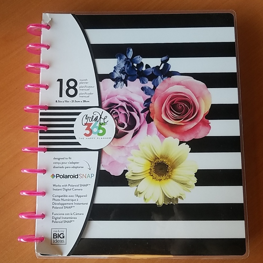 18 month happy planner big size